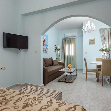 Spyros Apartments With Pool Kalamaki  Ngoại thất bức ảnh