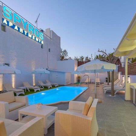 Spyros Apartments With Pool Kalamaki  Ngoại thất bức ảnh