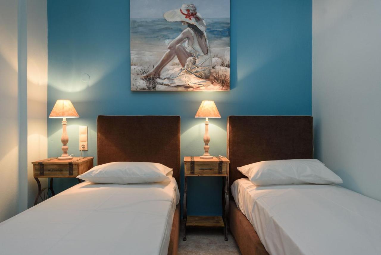 Spyros Apartments With Pool Kalamaki  Ngoại thất bức ảnh