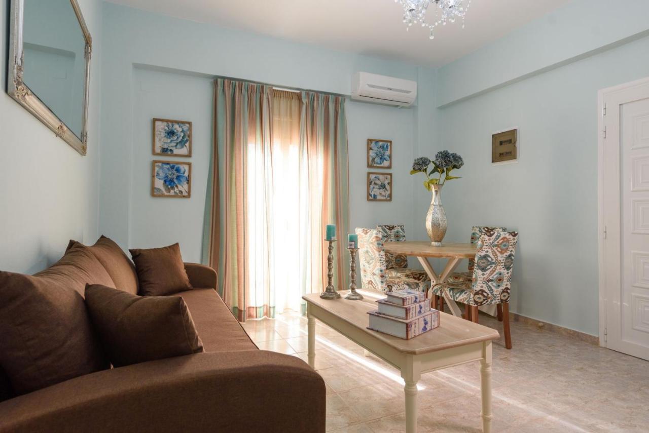 Spyros Apartments With Pool Kalamaki  Ngoại thất bức ảnh
