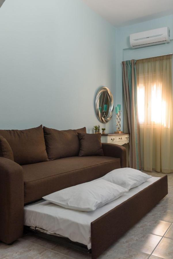 Spyros Apartments With Pool Kalamaki  Ngoại thất bức ảnh