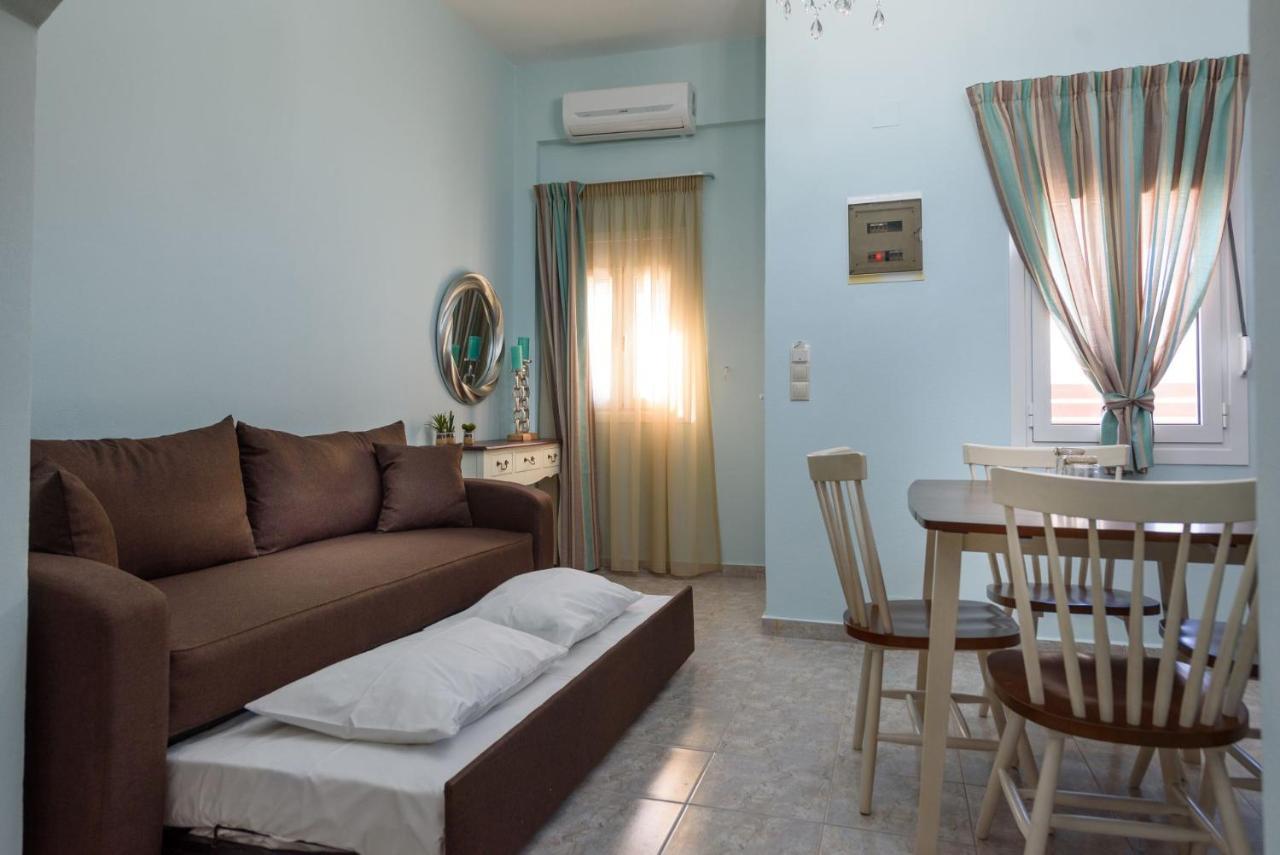 Spyros Apartments With Pool Kalamaki  Ngoại thất bức ảnh